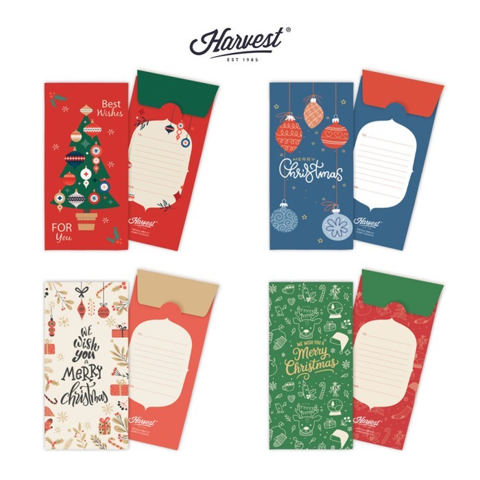 

Amplop / Angpao Natal Harvest isi 6 - Twinkle Xmas