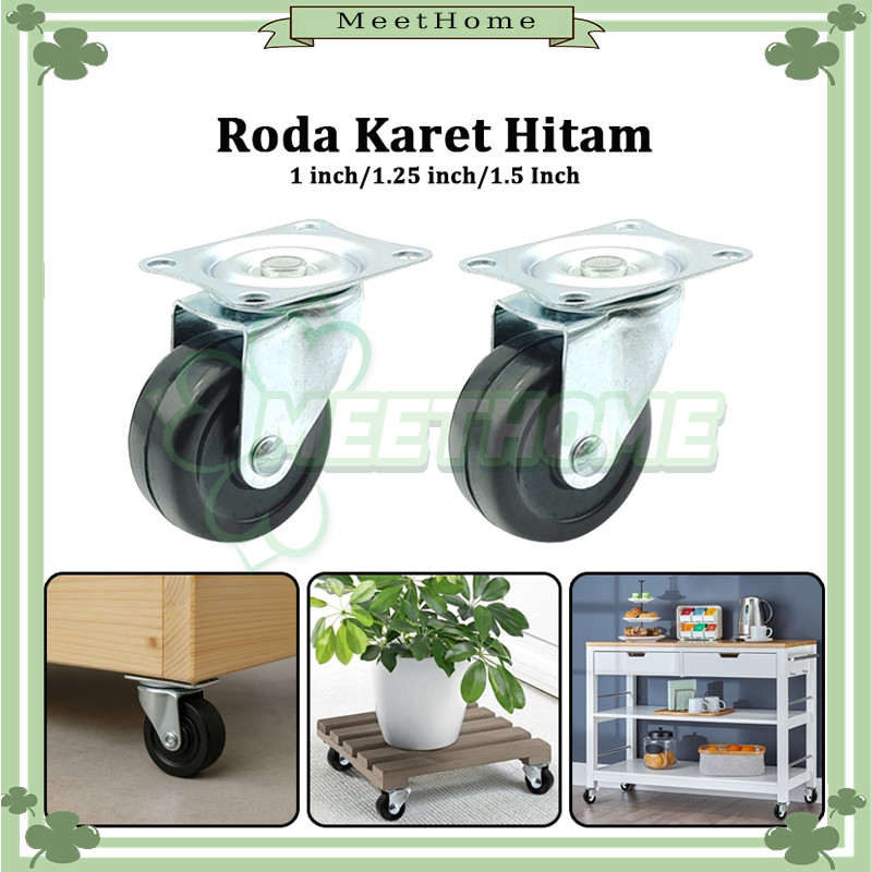 Roda Etalase Roda Kastor Lemari Roda Caster Trolly Roda Etalase Troley Roda Lemari