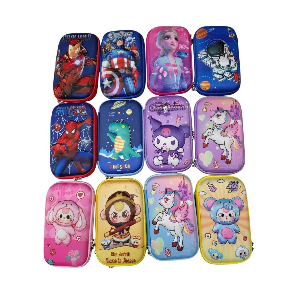 

kotak pensil 3D jumbo/pencil case 3D jumbo