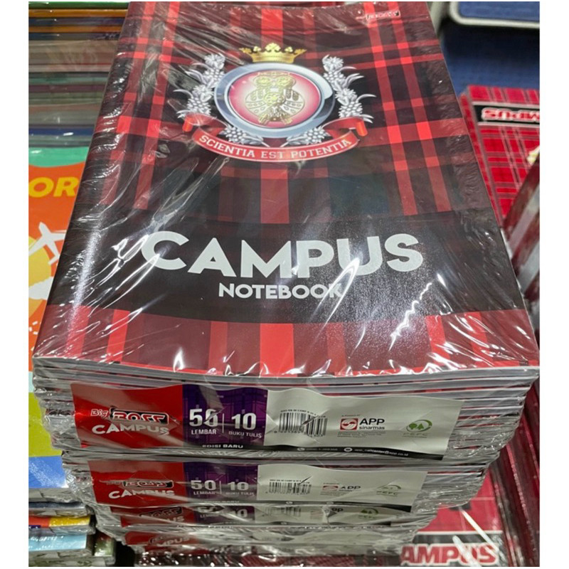 

JAMIN MURAH !!!Buku Tulis Campus 50 lembar / Buku Boxy Panjang BIGBOSS BMC [Pak=10 Buku](BISA LANGSUNG ORDER)