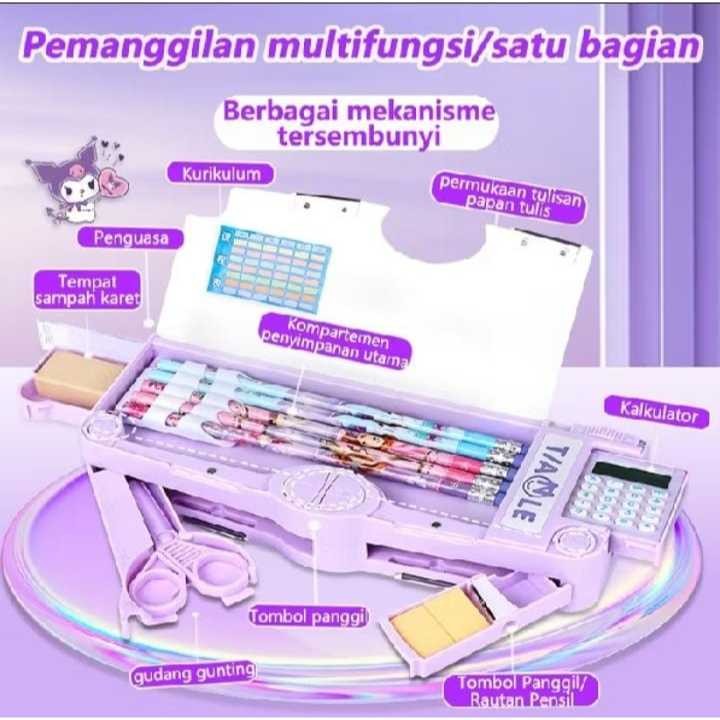 

JAMIN MURAH !!!Kotak Pensil Pop Out Kalkulator Pencil Case Hardtop Tempat Pensil Unicorn Astronot Bunny(BISA LANGSUNG ORDER)