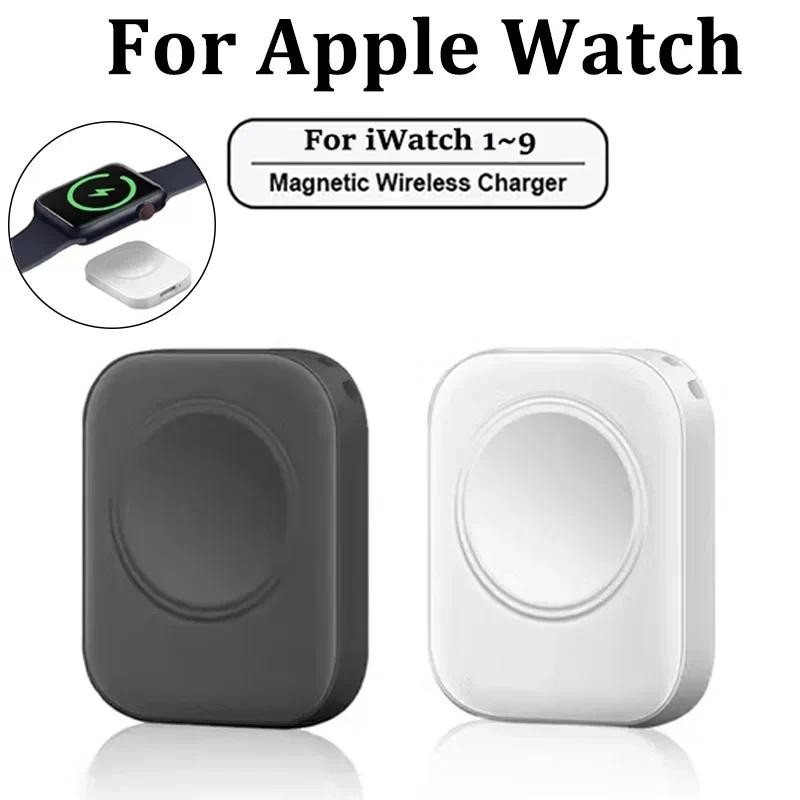 Magnetic Wireless Fast Charger for Apple Watch series 9 8 7 6 5 SE Type C For iPhone convert Charger