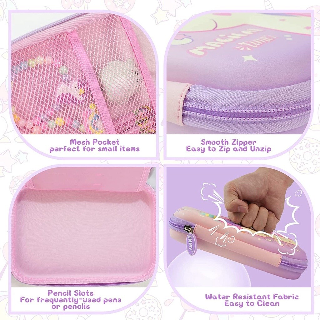 

JAMIN MURAH !!![COD] Tas Pensil Kapasitas Besar 3D Kotak Pensil Kawaii Kotak Pensil Tahan Air EVA Unicorn dengan Kunci Hadiah untuk Anak Laki-laki Perempuan Perlengkapan Alat Tulis Sekolah(BISA LANGSUNG ORDER)