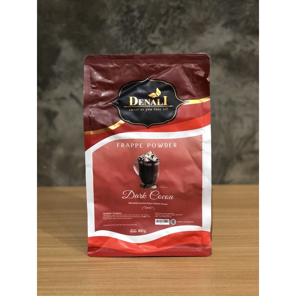 

BUBUK DENALI DARK COCOA | COKLAT | COKELAT | CHOCOLATE 800 gr