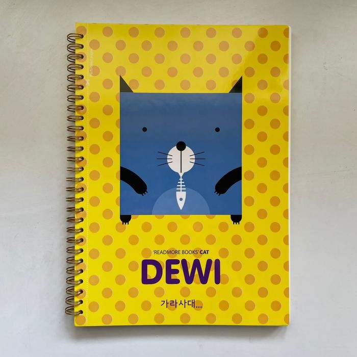 

READY Oxford spiral book B5 80gsm made in korea motif 2 - DR01B5-17 SIAP KIRIM