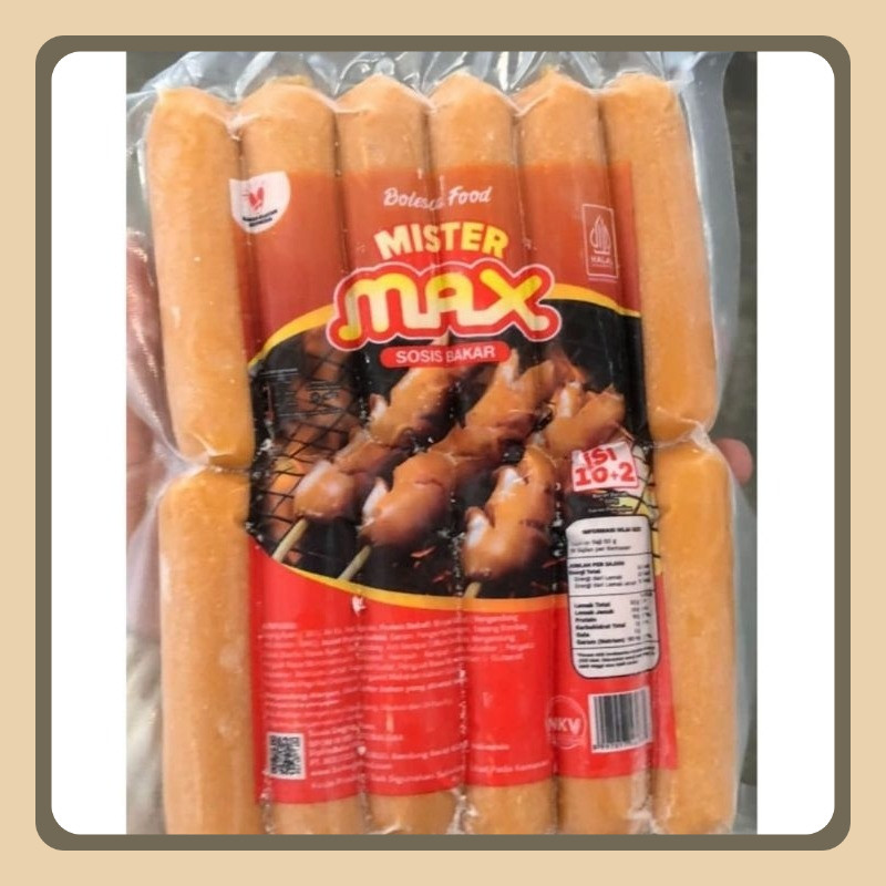 

Sosis Bakar Mister Max Mini 500gr Frozen Food