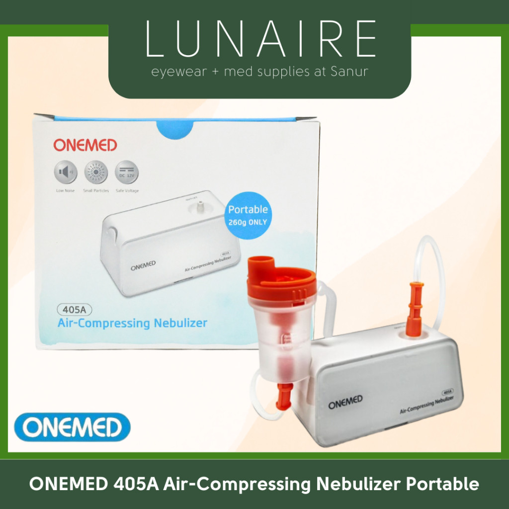 

Nebulizer Onemed 405A Nebul Terapi Uap Pernafasan Asma Bronkitis Compressor Portable