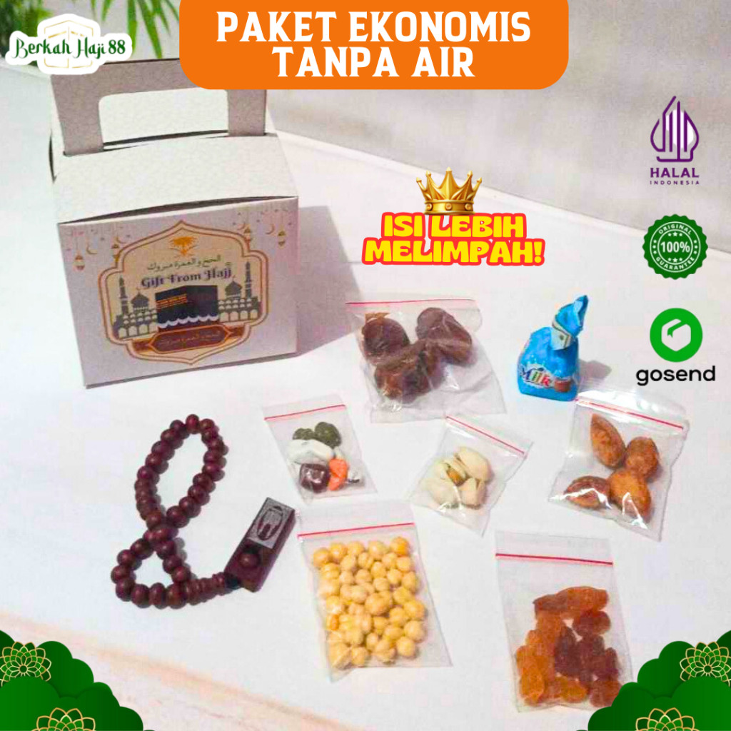 

Oleh Oleh Haji Ekonomis - Tanpa Air Zamzam | Paket Oleh Oleh Umroh Terlengkap
