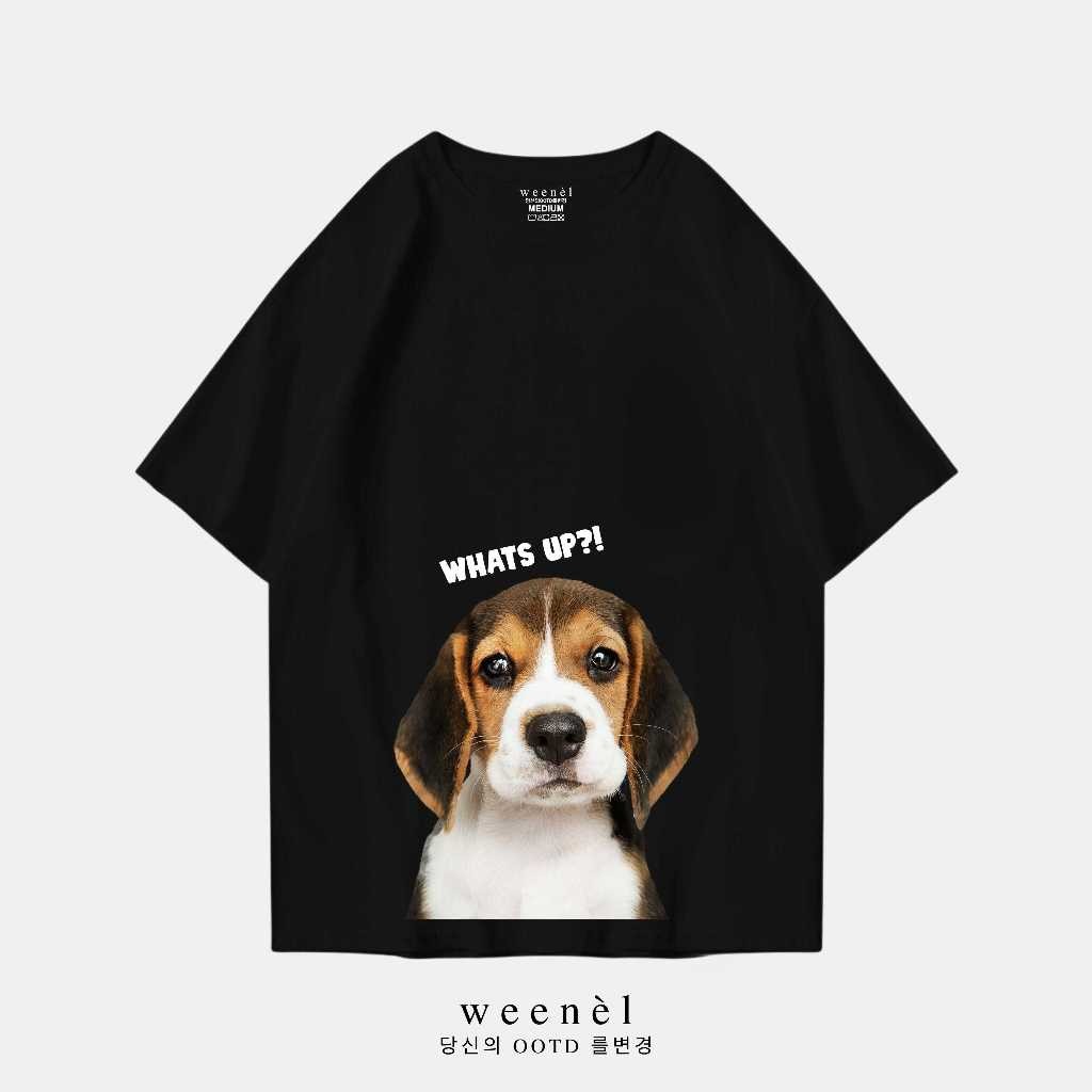 (HOT) Weenel T-Shirt Oversize Whats Up Beagle
