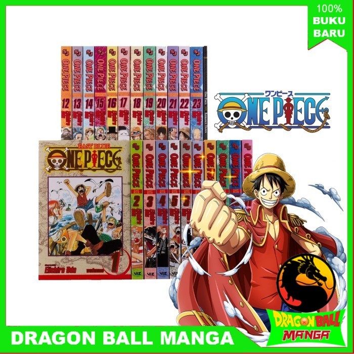 Komik One Piece, vol 1-109 (English)