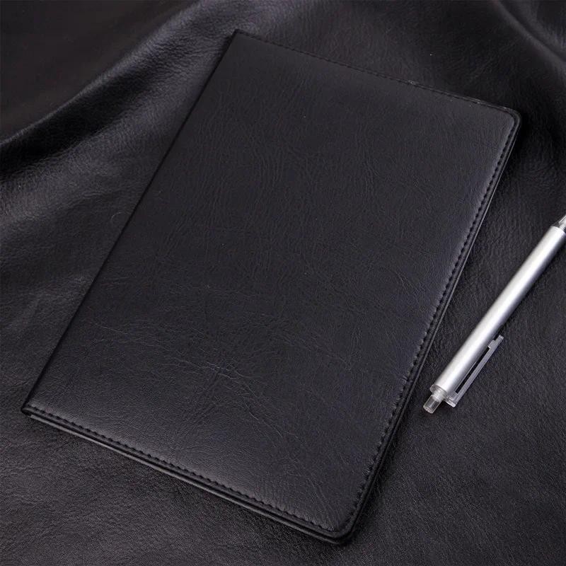 

Deli 16K80 Pages Leather Surface Meeting Notebook Business Office Supplies Record Book Chinese Stationery Culture Product