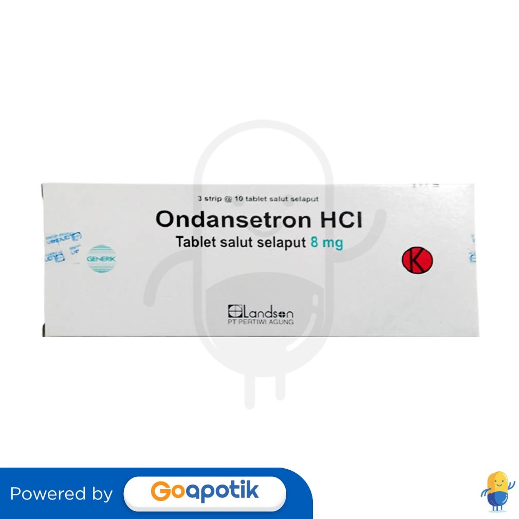 Ondansetron Hcl Pertiwi 8 Mg Box 30 Tablet