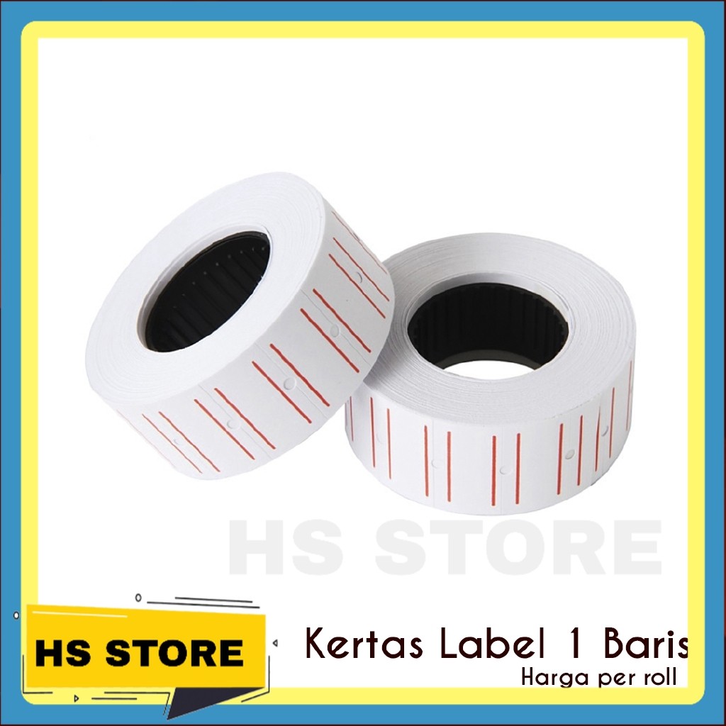 

ISI LABEL HARGA ALAT PRICE LABELLER 1 Baris 10 ROLL