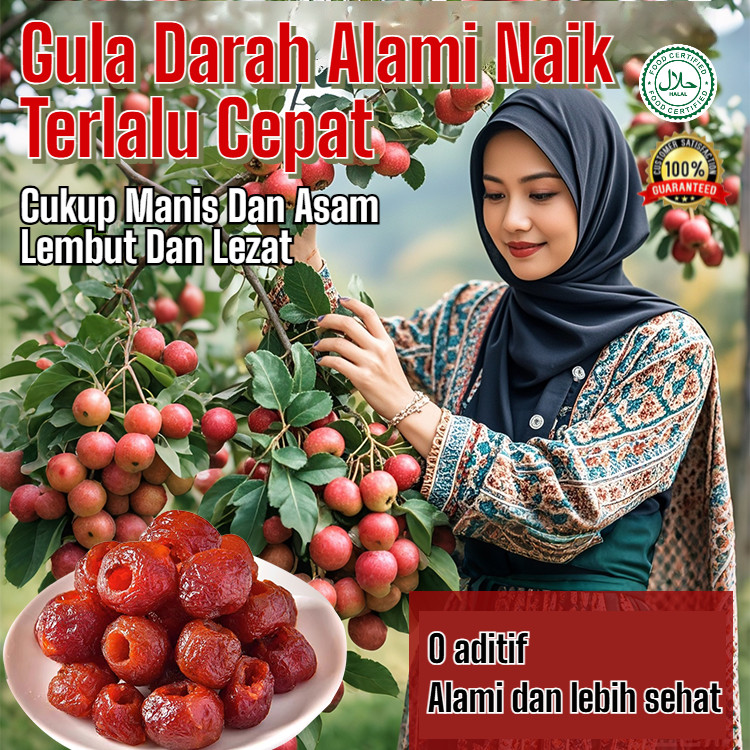 

⭐GRATIS ONGKIR⭐Buah Hawthorn Manisan/hawthorn Tanpa Biji/hawthorn Berongga Tanpa Biji/tiga Penurunan Tinggi Buah Hawthorn Manisan 250g Hawthorn Kering Beku/hawthorn Berongga Tanpa Biji