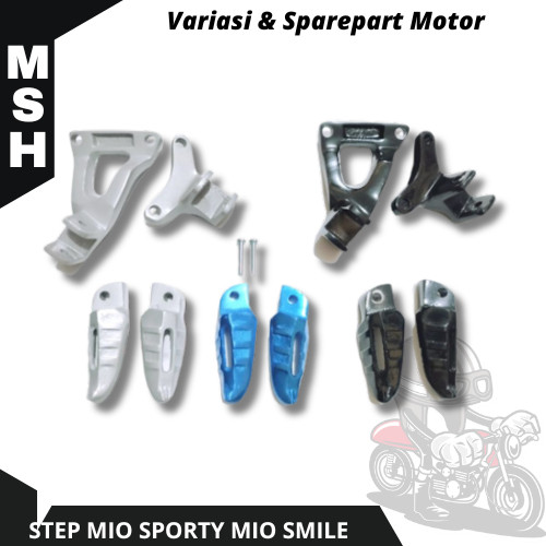 Step Mio Sporty Step Mio Smile Footstep Mio Sporty Footstep Mio Smile Satu Paket TRG Bahan
