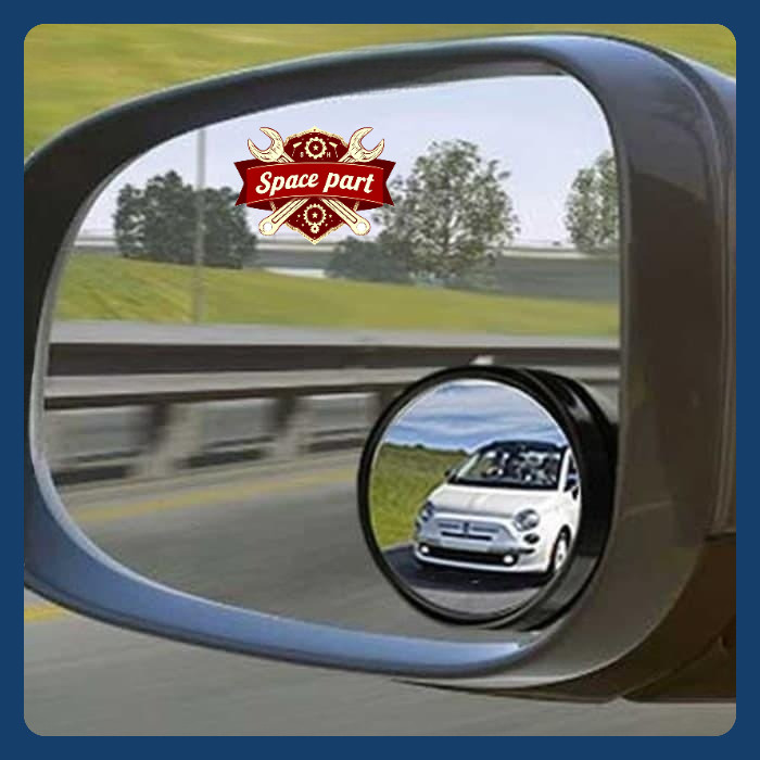Kaca Spion Cembung Bulat Tempel Motor Mobil