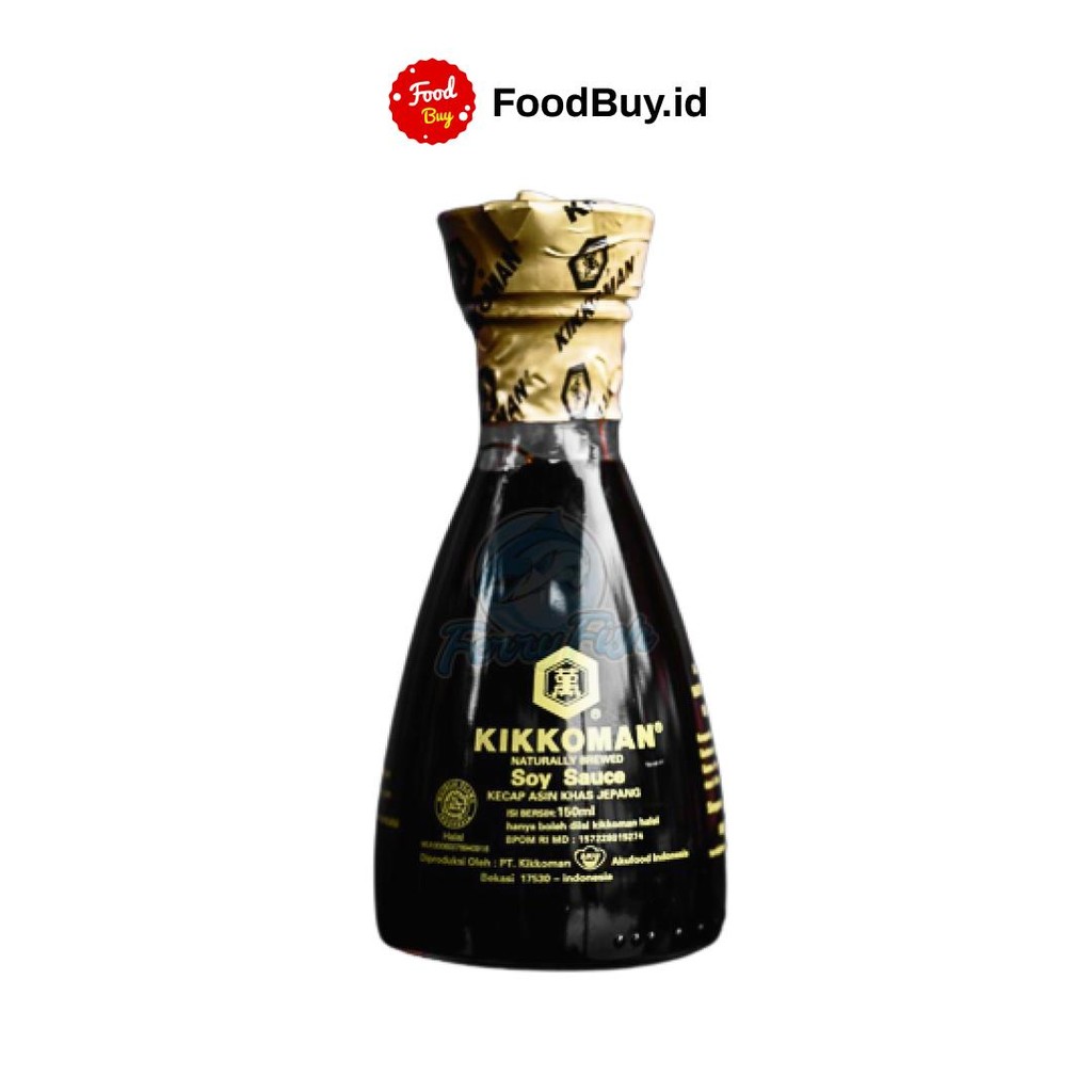 

Kikkoman Soy Sauce Kecap Asin Khas Jepang 150 ml