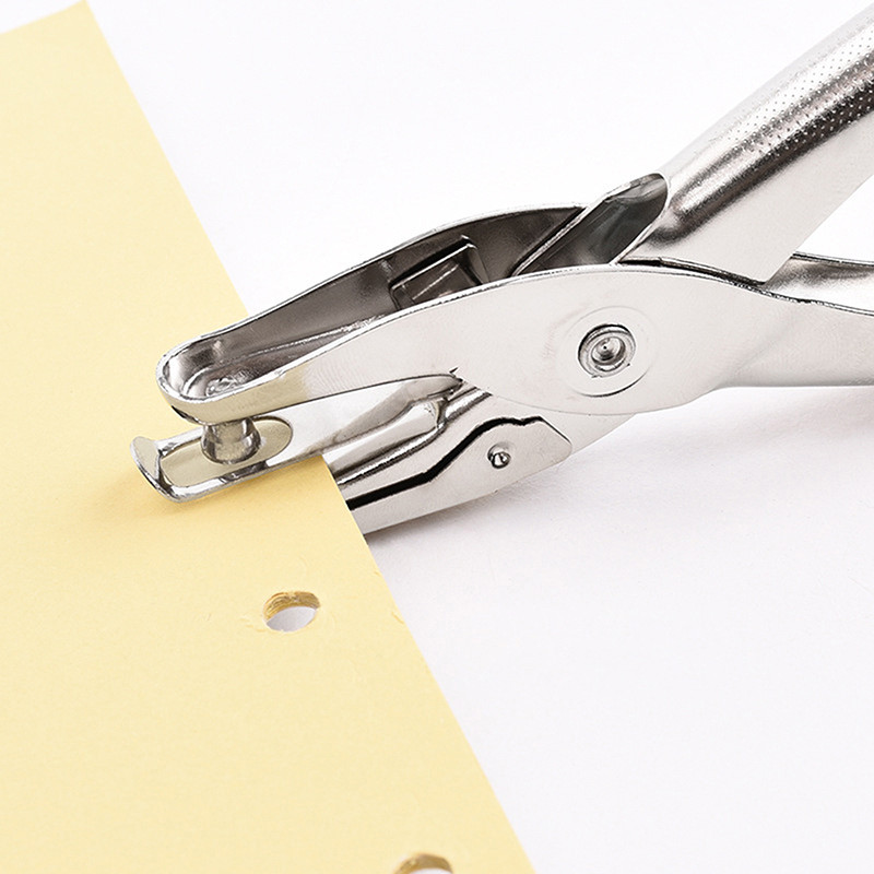 

6mm Handhold Single Hole Puncher Metal Puncher Tools For Scrapbooking Earring Necklace Cards School Stationery Office Supplies
