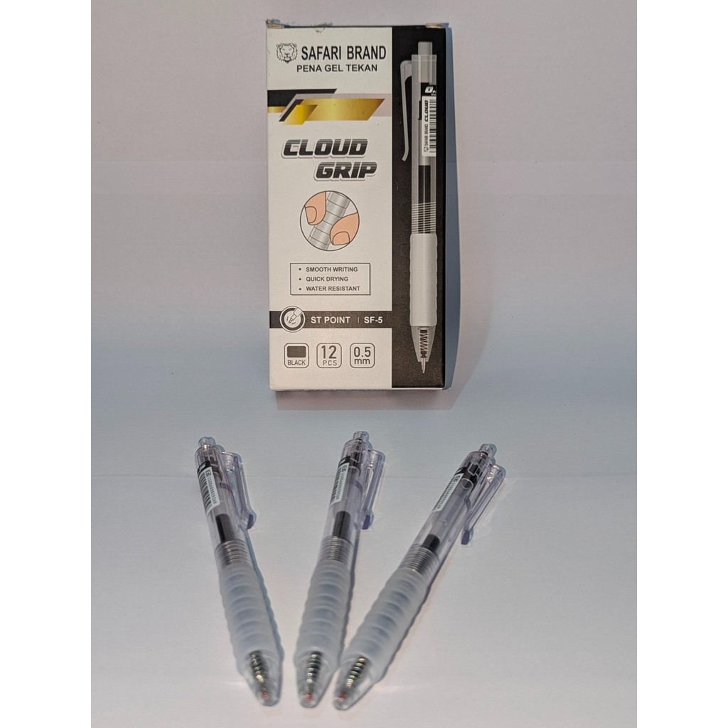 

bolpoin cloud grip/tizzo/slim/safari batik/standart funnzy Stationery Tinta