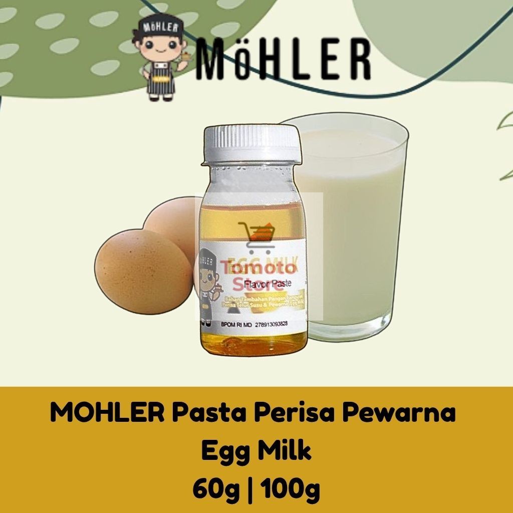 

✨ TOMOTOSTORE ✨ MOHLER Pasta Perisa Pewarna Egg Milk