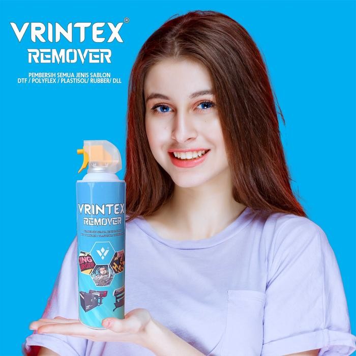 

Pembersih Polyflex Penghapus Sablon DTF Remover Vrintex Bersih Tanpa Bekas - 500ML