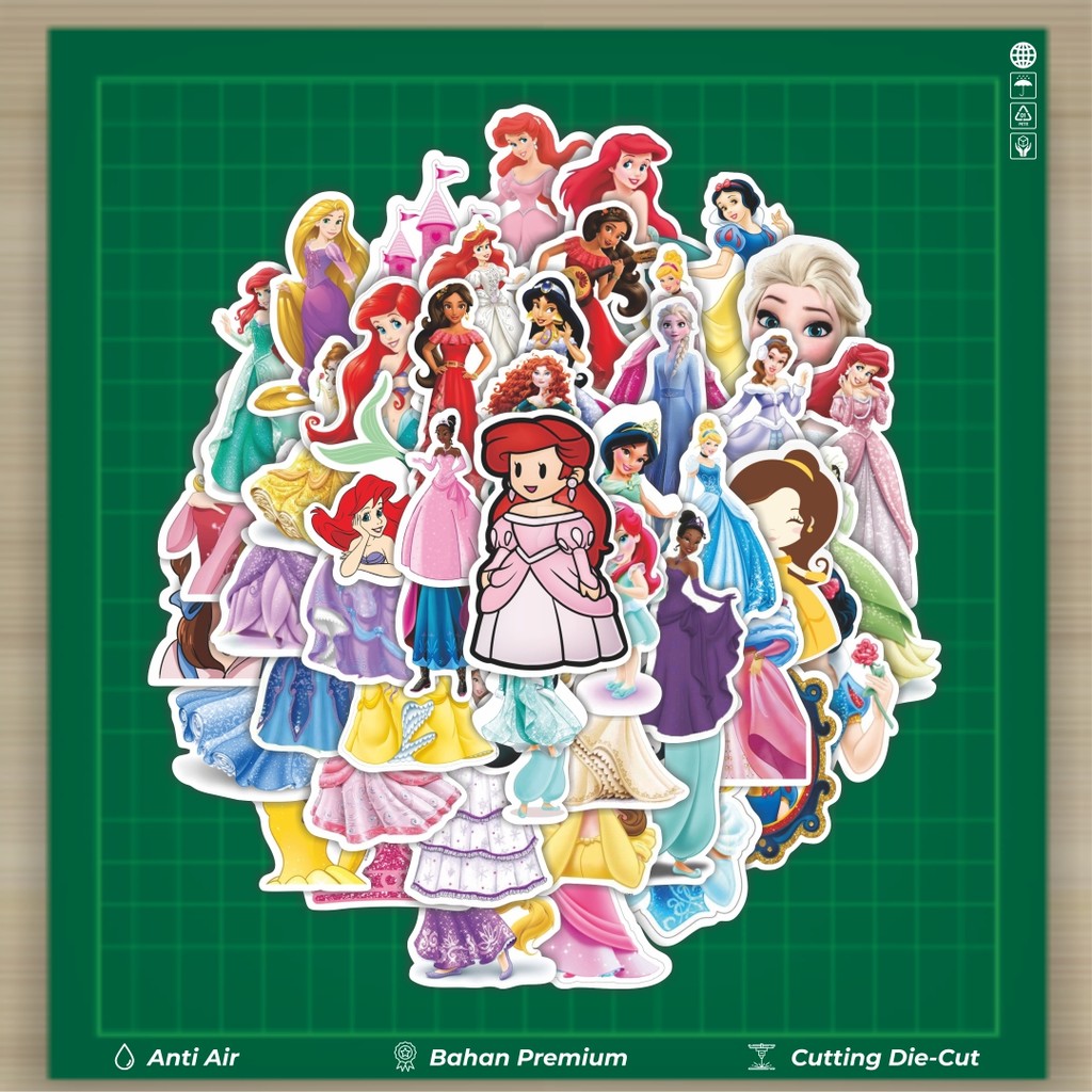 

HOT 50 PCS STIKER Stiker Princess [Tuan Putri] Stiker Fashion Cars Decal Dingin Kartu Album Custom Vinyl Anti Air- Sticker Aesthetic Buku Journal Koper Casing HP Tablet Laptop Helm Motor Botol Minum