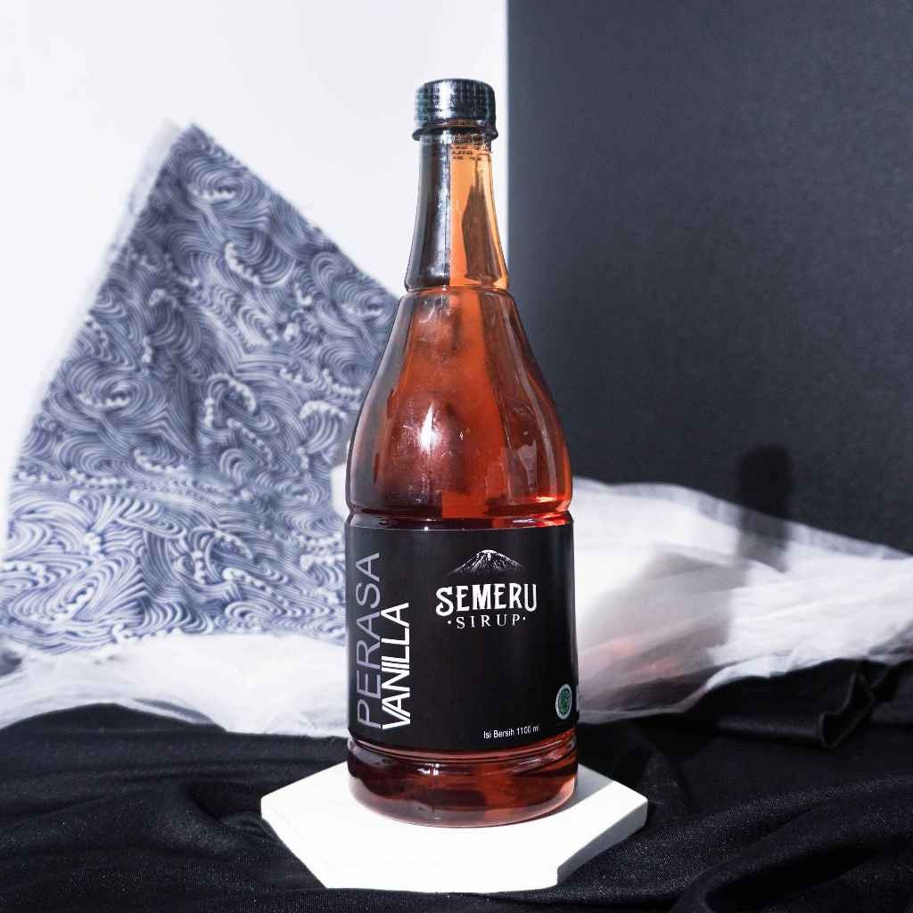 

Semeru Sirup - Syrup Vanilla 1000ml - Sirup Minuman Rasa Vanilla