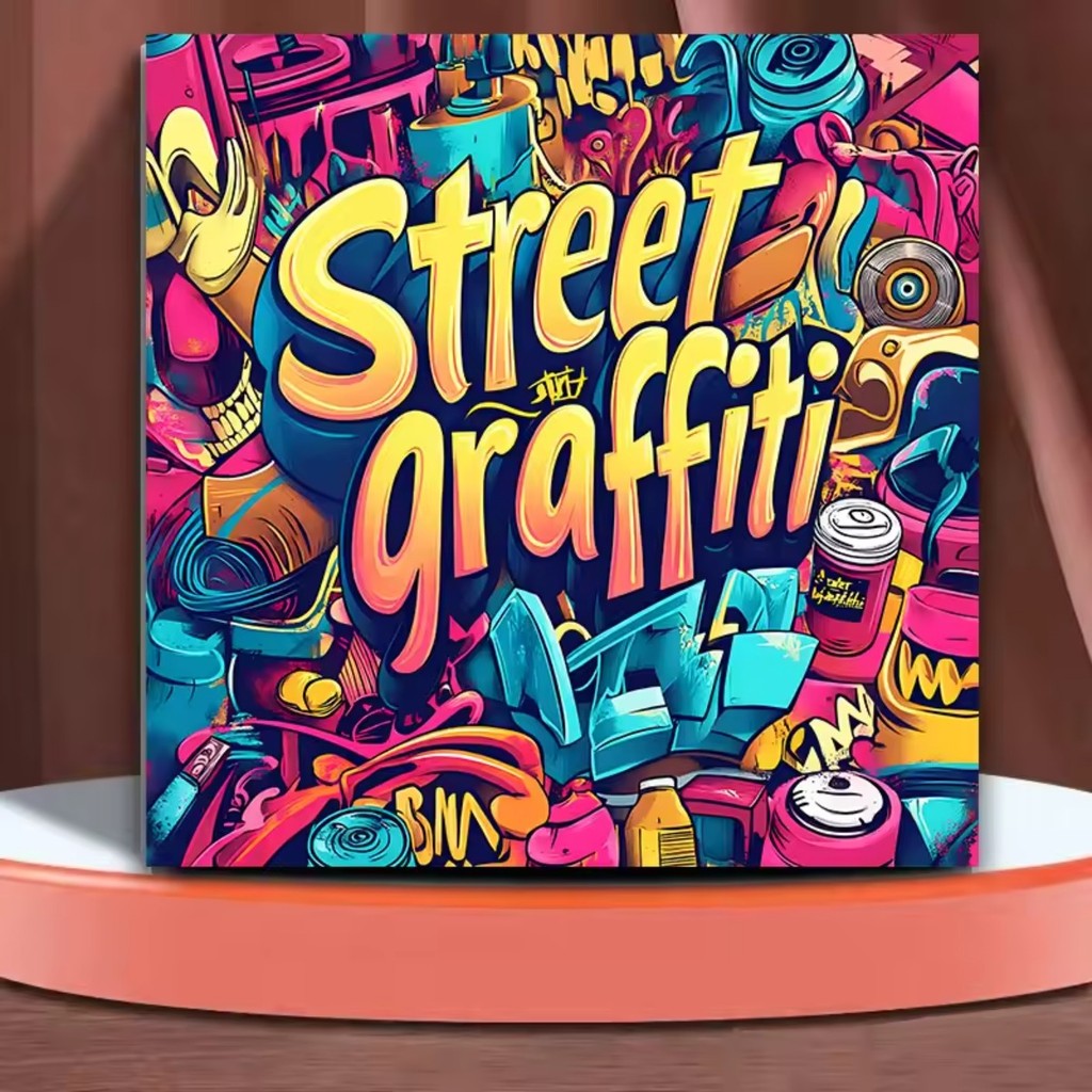 

Joint Graffiti Colouring Book Adult Picture Book