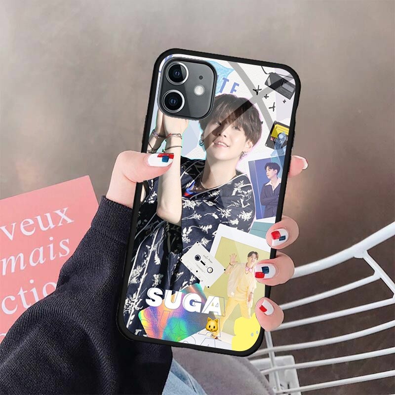 [CK21] Hardcase Custom Kpop / Min Yoongi / Suga Vivo Y69 - Y55 - Y53 - Y65 - Y81 - Y83
