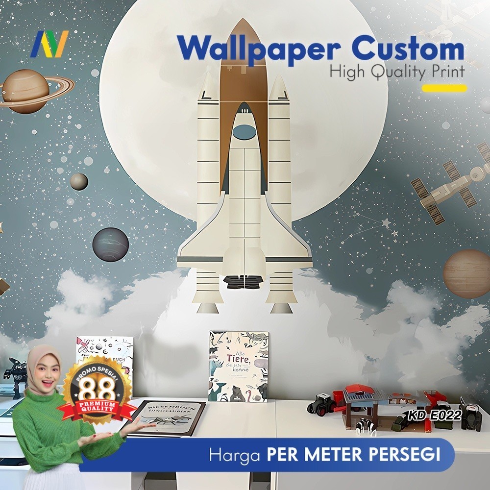 Wallpaper Dinding Custom Wallpaper Dinding Kamar Anak Wallpaper Dinding Motif Anak 1 Wallpaper
