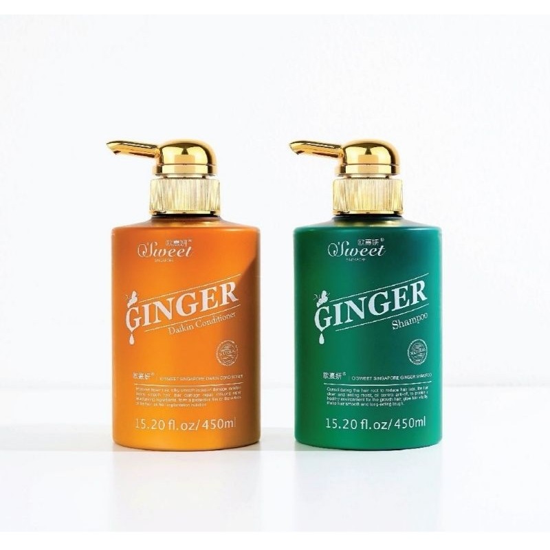 O'Sweet Singapore Ginger Shampoo & Daikin Conditioner 250ml | 450ml
