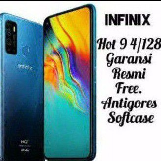 INFINIX  HOT 9 PLAY  RAM 4/128 GB  GARANSI RESMI