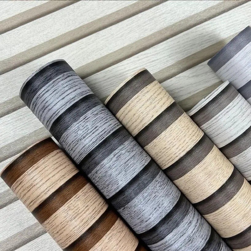 Wallpaper Stiker Dinding Motif WPC Wood Panel Composite 3D Sticker Walpaper Cod High Quality Embos D