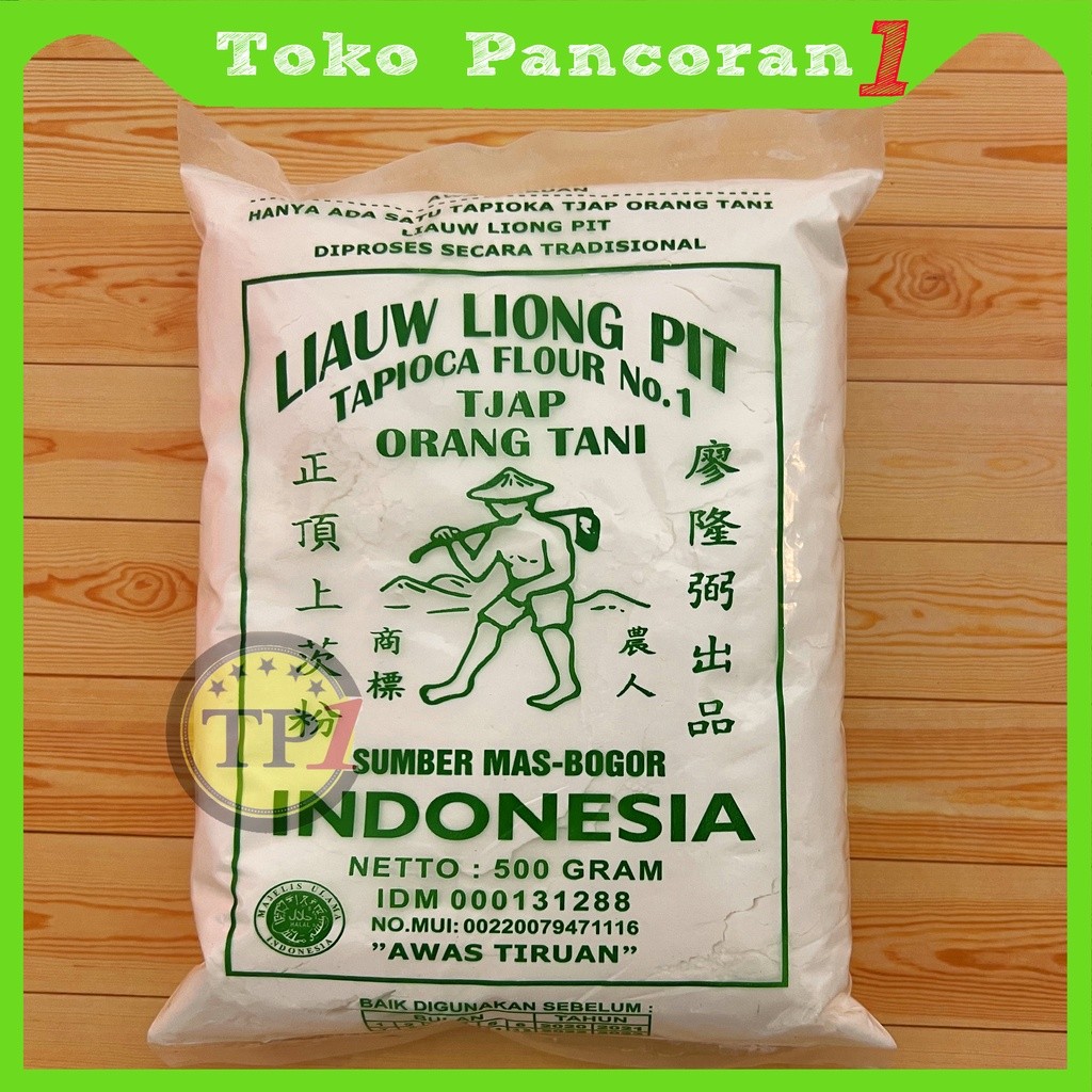 

LIAUW LIONG PIT TAPIOCA FLOUR / TEPUNG TAPIOKA / SAGU 500 GR