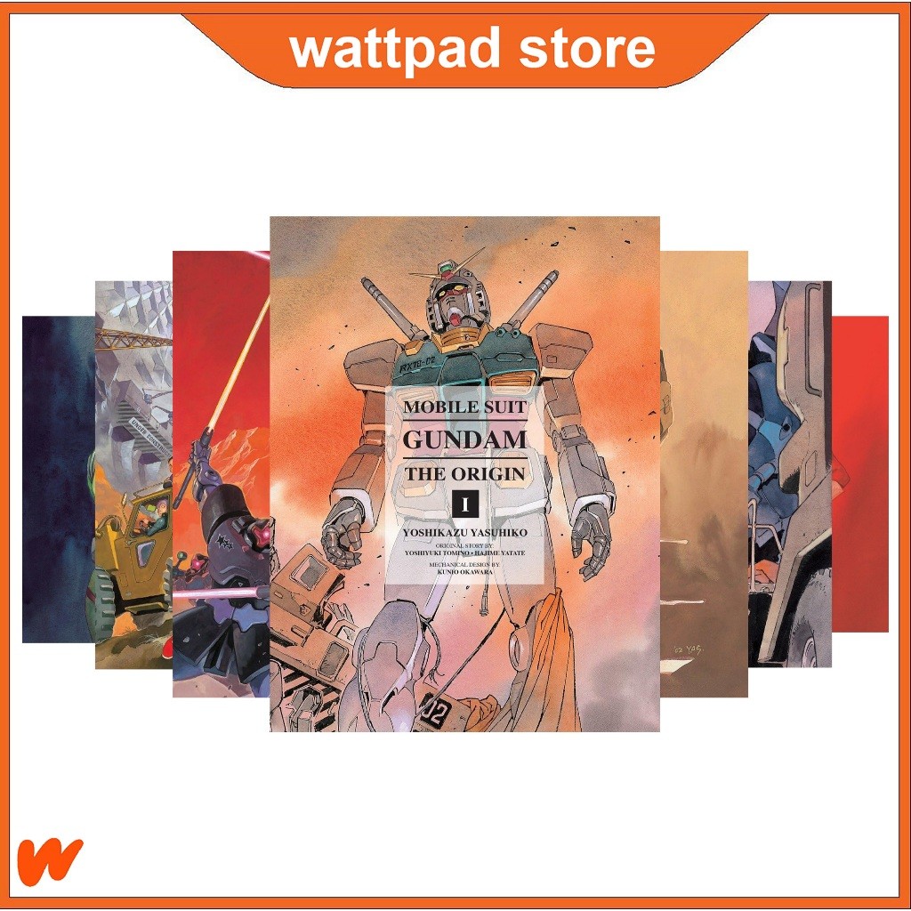 Komik Mobile Suit Gundam: The Origin (12 book series)