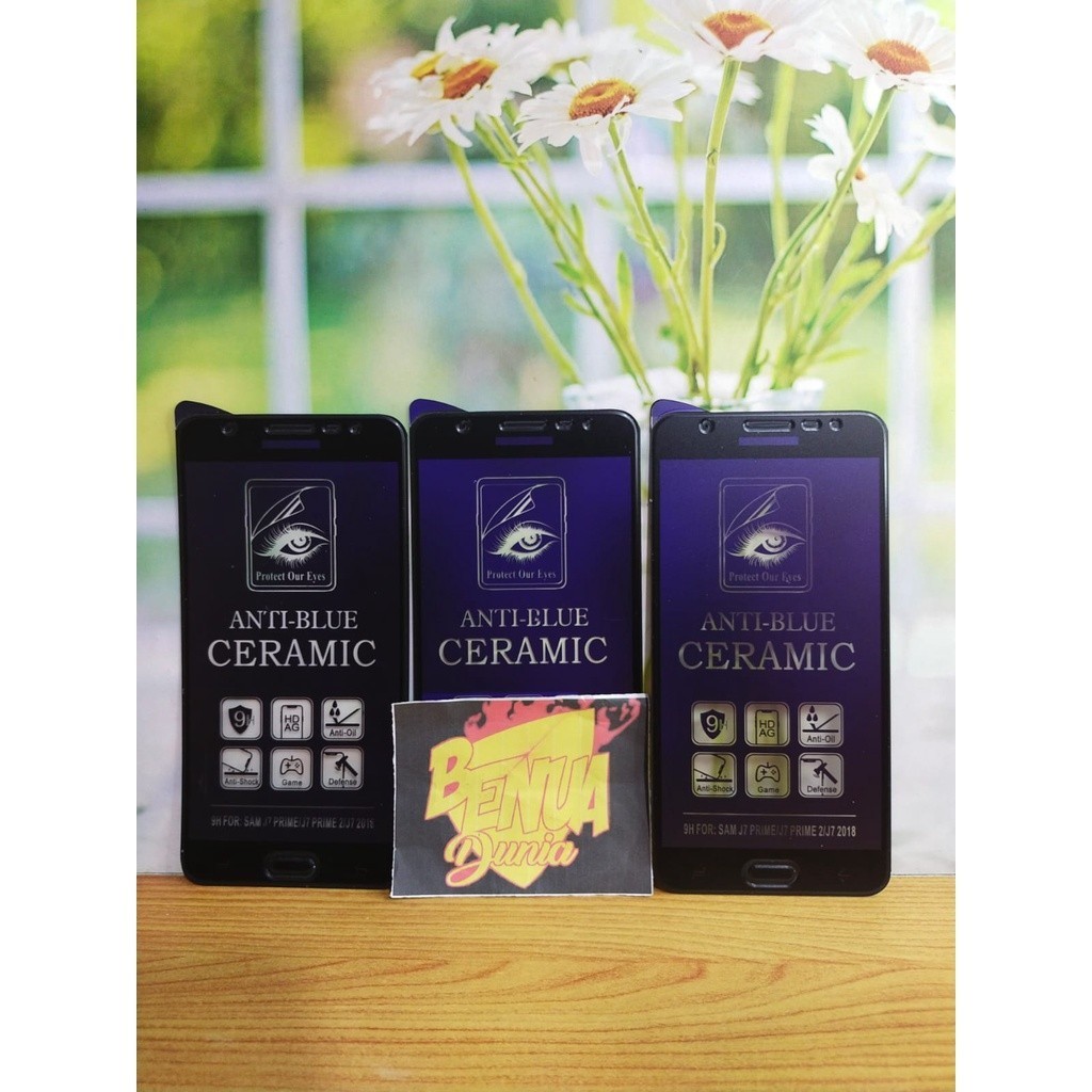 ANTI GORES POCOPHONE M3 PRO, POCOPHONE X2, POCOPHONE X3 - CERAMIC BLUE ANTI PECAH POCOPHONE M3 PRO, 