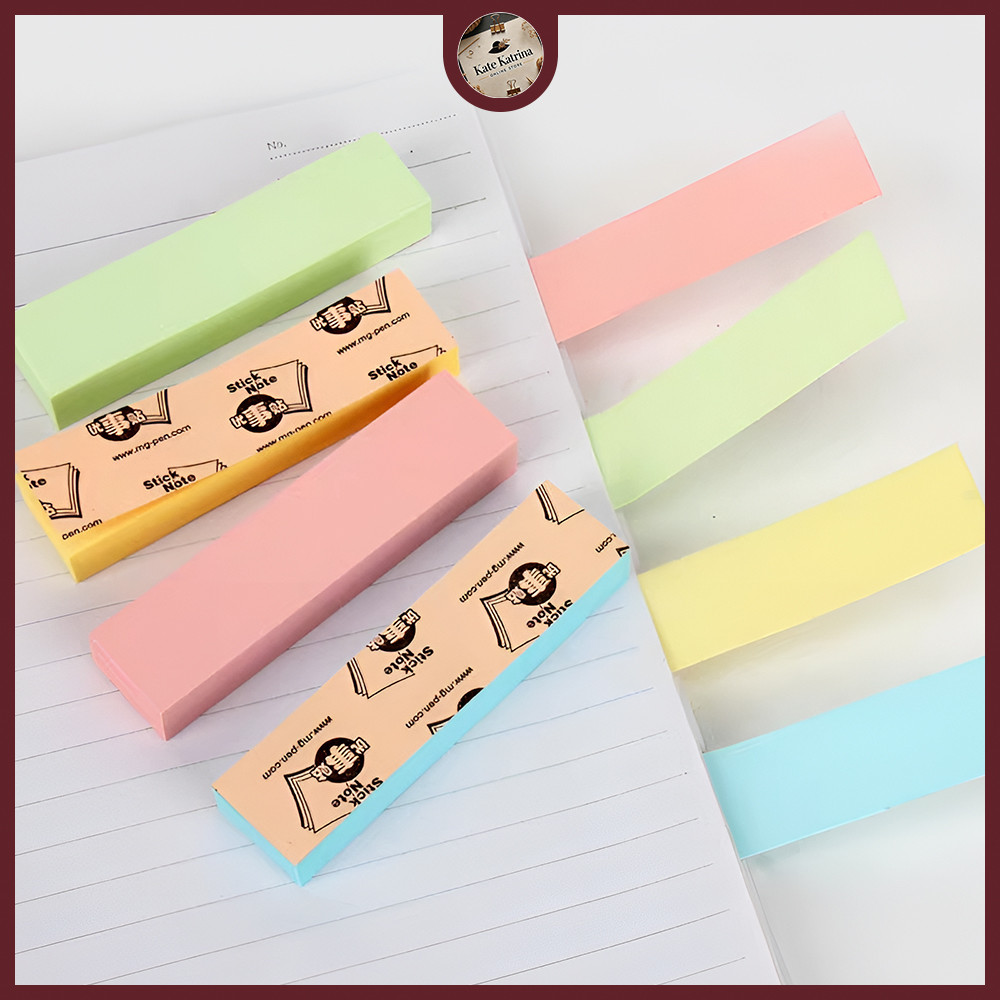 

KK Memo Stick Index Tab Penanda Warna Isi 4 76x76 mm 100 Lembar