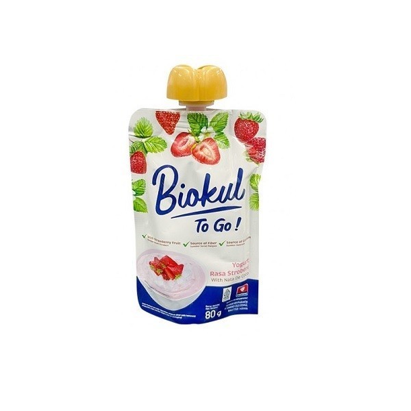 

BIOKUL YOGHURT TO GO STRAWBERRY PLAIN 80GR - ARM