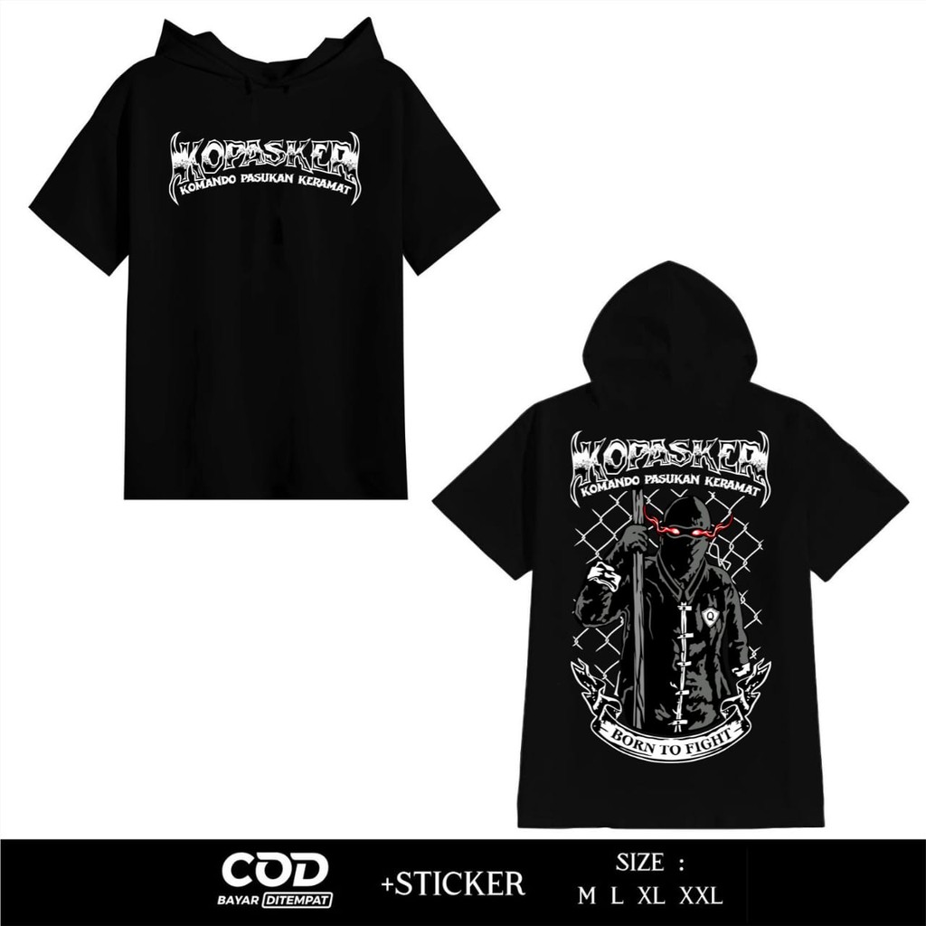 (THF240B) Ts Hoodie-IKSPI-Ts Hoodie Terbaru-Ts Hoodie Terkini-Ts Hoodie IKSPI Kera Sakti Kopasker Ko