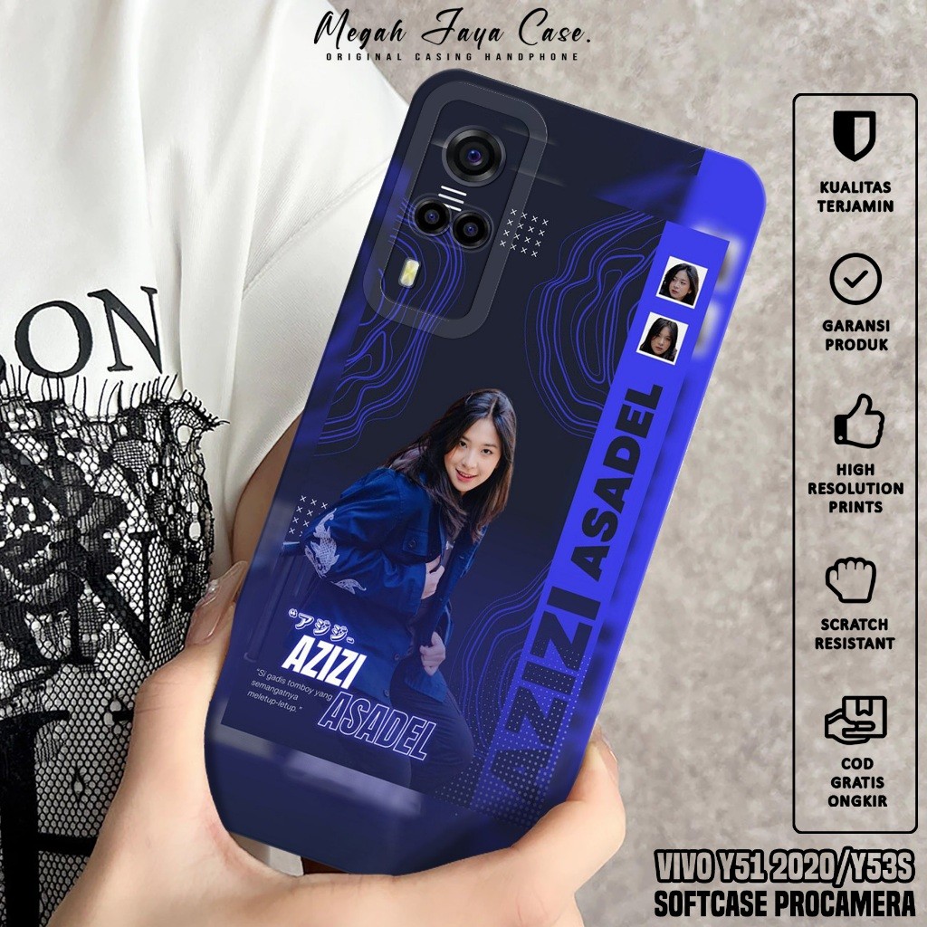 Case Hp VIVO Y51 2020 / VIVO Y53S - Softcase Hp VIVO Y53S / VIVO Y51 2020 Motif JKT - Casing Hp VIVO