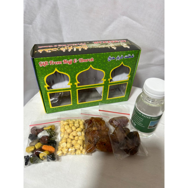 

Oleh Oleh Haji Dan Umroh Lengkap Dengan Zamzam 60ml