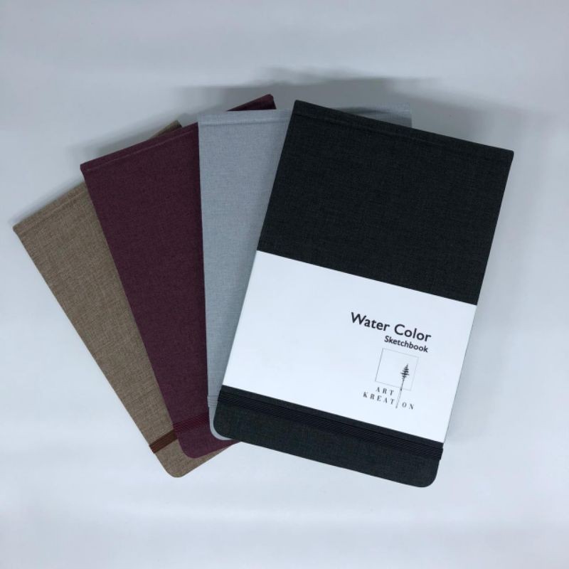 

art kreation water color pad hardcover A5 (fabric hardcover)