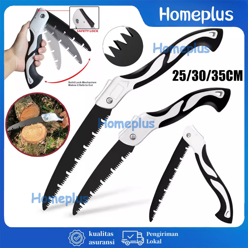 Gergaji Lipat Portabel Folding Wood Hand Saw Gergaji Pohon Gergaji Kayu Gergaji Baja