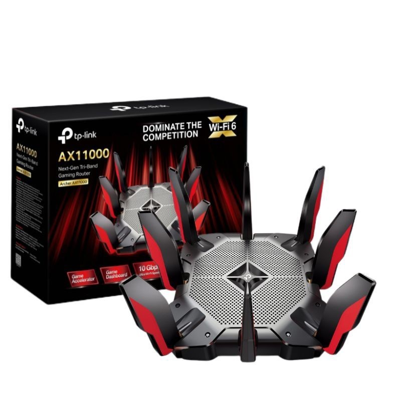 TP-Link Archer AX11000 AX11000 Next Gen Tri Band Wi-Fi 6 Gaming Router