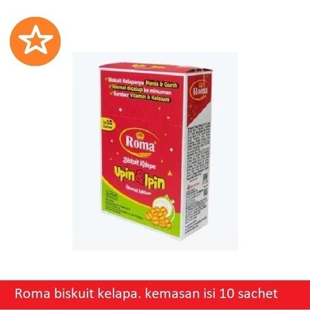 roma kelapa biskuit sachet | box isi 10 sachet