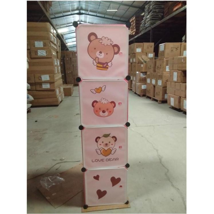 [Barang Baru] PROMO LEMARI PLASTIK 1X4/LEMARI PLASTIK KARAKTER/LEMARI BAJU/LEMARI PAKAIAN/ - KOTAKBI