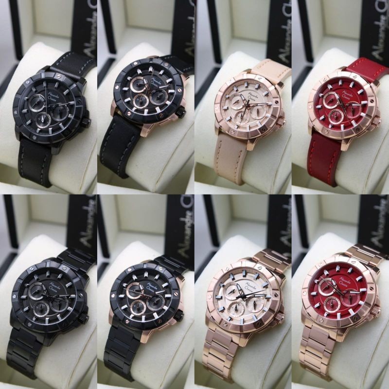 ORIGINAL Jam Tangan Wanita Alexandre Christie AC 6609 / ac6609 / 6609 Garansi 1 Tahun
