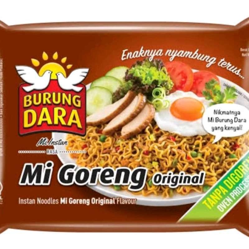 

burung dara mie goreng original (67g)