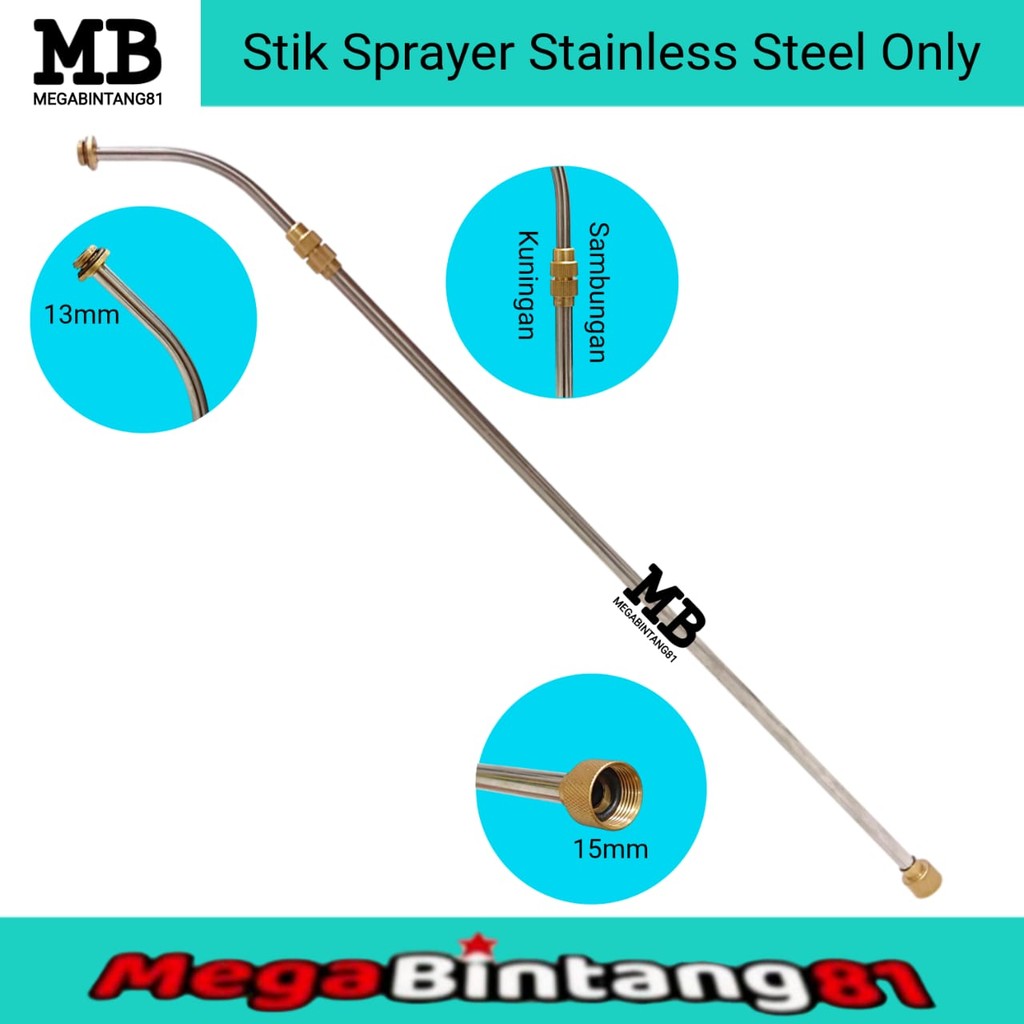 stik kuningan sprayer TU26 stik sprayer manual stik semprotan hama TU26