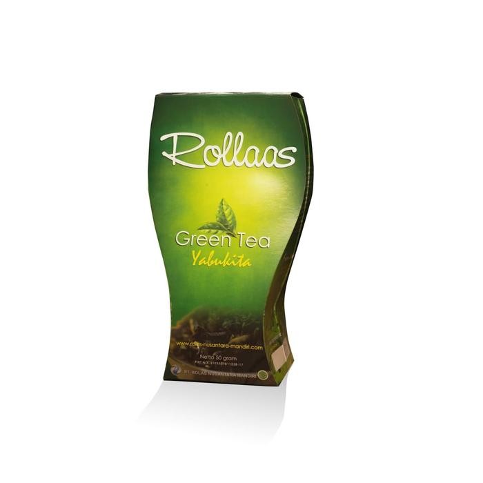 

Rollaas Green Tea Yabukita 50 gr - Teh Hijau Asli Greentea